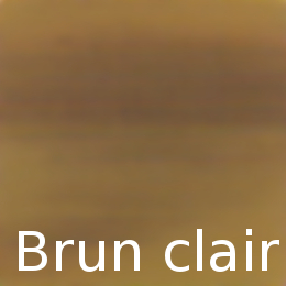 Corne brun clair